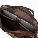 Doctors Briefcase Business and Office Laptop Bag Genuine Leather