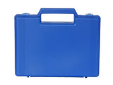 Empty Case for Medical Equipment & Tools with Carrying Handle Blue