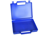 Empty Case for Medical Equipment & Tools with Carrying Handle Blue