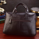 Doctors Briefcase Business and Office Laptop Bag Genuine Leather