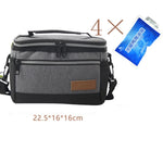 Small Cooler Bag 5.6L Thermal Bag with Ice Packs