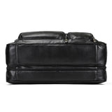 Big Briefcase Doctors Bag Business Office Bag Genuine Real Leather Laptop Briefcase