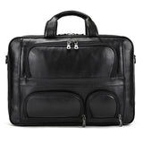 Big Briefcase Doctors Bag Business Office Bag Genuine Real Leather Laptop Briefcase