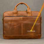 Doctors Bag Genuine Leather Laptop Bag Briefcase