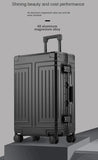 Medical Equipment Case 100% Aluminium Alloy Pull Rod Doctors Bag Suitcase