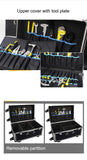 Medical Equipment Case Doctors Bag Large Aluminium Trolley Box with Wheels