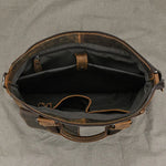 Leather Doctors Briefcase Hand Bag Shoulder Bag