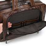 Big Briefcase Doctors Bag Business Office Bag Genuine Real Leather Laptop Briefcase