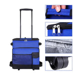 Insulated Cooler Bags With Trolley Refrigerator 43L Blue