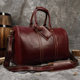 Designer Doctors Bag Business Travel Bag Genuine Leather Shoe Duffle Bag