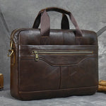 Doctors Briefcase Business and Office Laptop Bag Genuine Leather