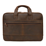 Big Briefcase Doctors Bag Business Office Bag Genuine Real Leather Laptop Briefcase