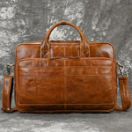 Doctors Bag Genuine Leather Laptop Bag Briefcase