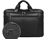 Big Briefcase Doctors Bag Business Office Bag Genuine Real Leather Laptop Briefcase