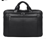 Big Briefcase Doctors Bag Business Office Bag Genuine Real Leather Laptop Briefcase