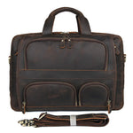 Big Briefcase Doctors Bag Business Office Bag Genuine Real Leather Laptop Briefcase