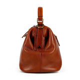 Women Doctors Bag Genuine Leather Long Strap Shoulder Bag