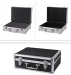 Medical Equipment Case Doctors Bag Portable Aluminium Tool Box with Lining Sponge