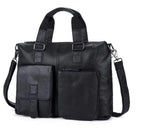 Leather Doctors Briefcase Hand Bag Shoulder Bag