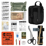 First Aid Kit (Hiking, Hunting, Camping - IFAK SOS Emergency Trauma Kit)