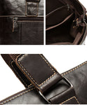 Leather Doctors Briefcase Hand Bag Shoulder Bag