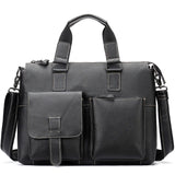 Leather Doctors Briefcase Hand Bag Shoulder Bag