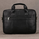 Doctors Briefcase Business and Office Laptop Bag Genuine Leather