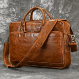 Doctors Bag Genuine Leather Laptop Bag Briefcase