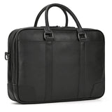 Luxury Doctors Briefcase Genuine Leather Shoulder Bag Crossbody Laptop Bag 14“