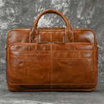 Doctors Bag Genuine Leather Laptop Bag Briefcase