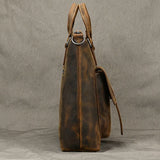 Leather Doctors Briefcase Hand Bag Shoulder Bag