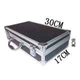 Medical Equipment Case Doctors Bag Portable Aluminium Tool Box with Lining Sponge