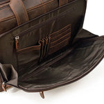 Big Briefcase Doctors Bag Business Office Bag Genuine Real Leather Laptop Briefcase