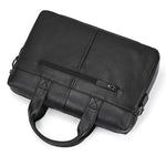 Doctors Briefcase Business and Office Laptop Bag Genuine Leather