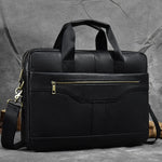 Doctors Briefcase Business and Office Laptop Bag Genuine Leather