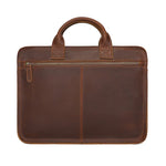 Handmade Pure Leather Men Doctors Briefcase Business Bag