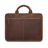 Handmade Pure Leather Men Doctors Briefcase Business Bag