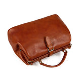 Women Doctors Bag Genuine Leather Long Strap Shoulder Bag