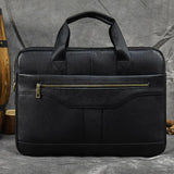 Doctors Briefcase Business and Office Laptop Bag Genuine Leather