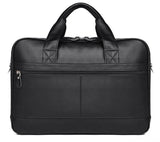 Big Briefcase Doctors Bag Business Office Bag Genuine Real Leather Laptop Briefcase