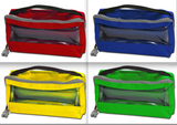 Pouches for Emergency Bags with Window and Handle 28x15x11cm Set of 4