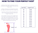 HOW TO FIND YOUR PERFECT SHOE SIZE?