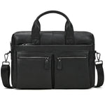 Doctors Briefcase Business and Office Laptop Bag Genuine Leather