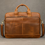 Doctors Bag Genuine Leather Laptop Bag Briefcase