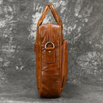 Doctors Bag Genuine Leather Laptop Bag Briefcase