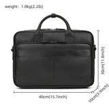 Doctors Bag Genuine Leather Laptop Bag Briefcase