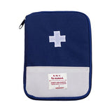 Mini Medicine First Aid Kit Emergency Bag Blue