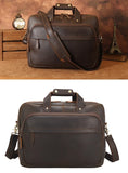 Genuine Leather Doctors Handbag A4 Size Shoulder Bag