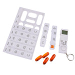 7 Days & 28 Grids Medicine Pill Case with LED Timer Reminder