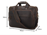 Genuine Leather Doctors Handbag A4 Size Shoulder Bag